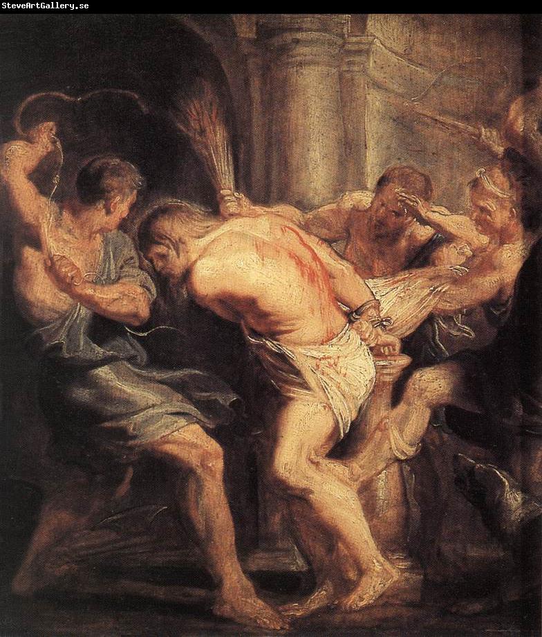 RUBENS, Pieter Pauwel The Flagellation of Christ